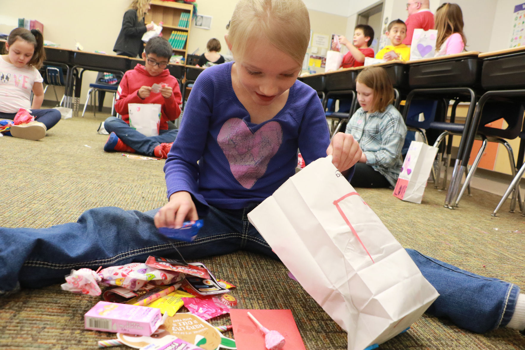 PHOTOS- Lincoln third grade Valentine's Day party 20200213355.jpg